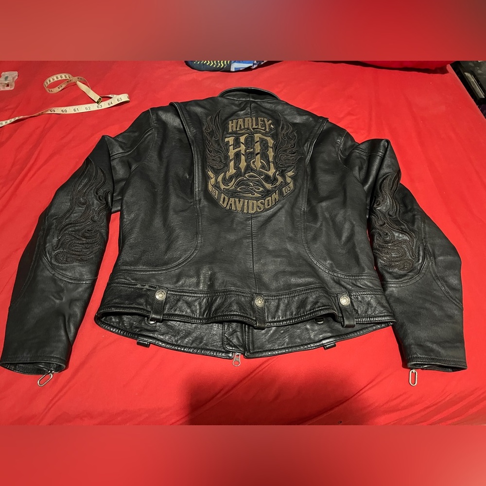 HARLEY DAVIDSON “STARGAZE”LEATHER JACKET - Picture 8 of 16